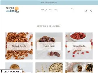 sunandswellfoods.com