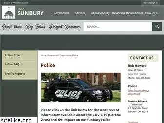 sunburypolice.com