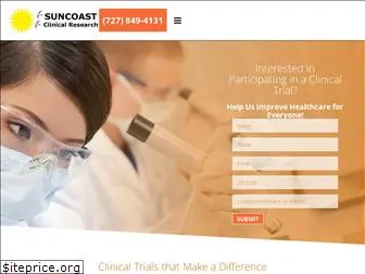 suncoastclinicalresearch.com