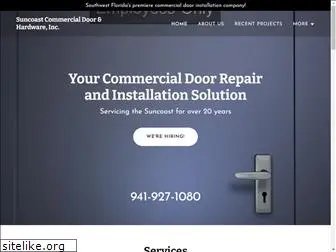 suncoastcommercialdoor.com