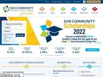 suncommunityfcu.org