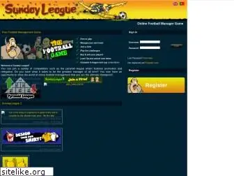 sundayleague2.com