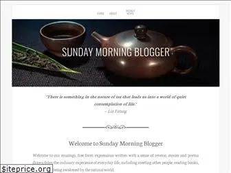 sundaymorningblogger.com