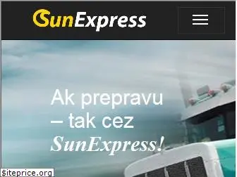 www.sunexpress.sk website price