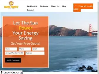 sunfirstsolar.com