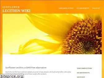 sunflower-lecithin.com