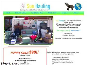sunhauling.com