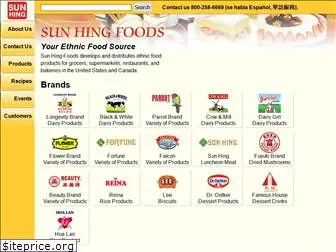 sunhingfoods.com