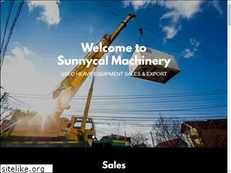 sunnycalmachinery.com