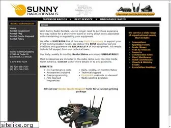 sunnyradiorentals.com