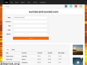 sunrise-and-sunset.com