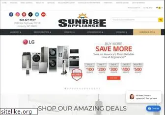 sunrise-appliance.com