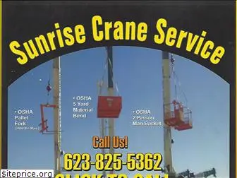 sunrisecrane.com