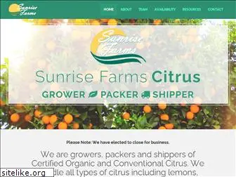 www.sunrisefarmscitrus.com