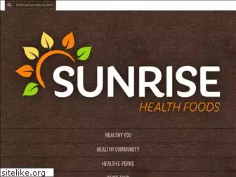 sunrisehealthfoods.com