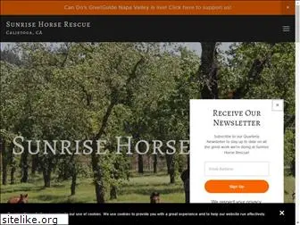 sunrisehorserescue.org