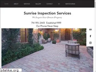 sunriseinspectionservices.com