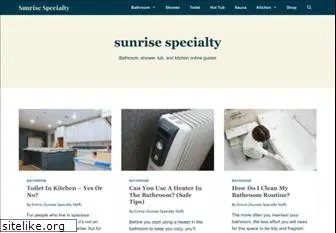 sunrisespecialty.com