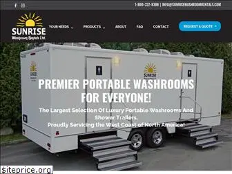 sunrisewashroomrentals.com