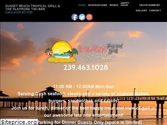 sunsetbeachtropicalgrill.com