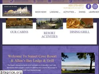 sunsetcove-resort.com