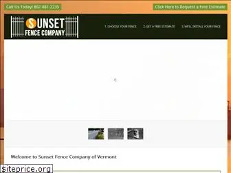 sunsetfencevt.com