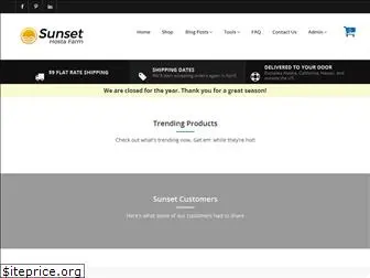 sunsethostafarm.com