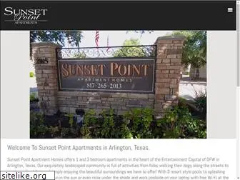 sunsetpointapartments.com