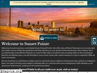 sunsetpointeapartments.net