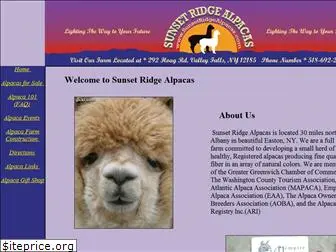 sunsetridgealpacas.com