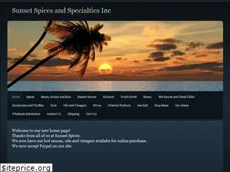 sunsetspicesandspecialties.com