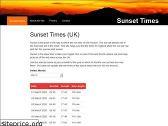 sunsettimes.co.uk
