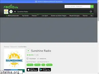sunshine.radio.de