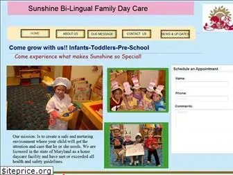 sunshinebi-lingualfamilydaycare.com