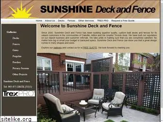 sunshinedeckandfence.com