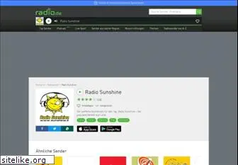 sunshineonline.radio.de