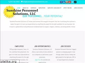 sunshinepersonnelsolutions.com