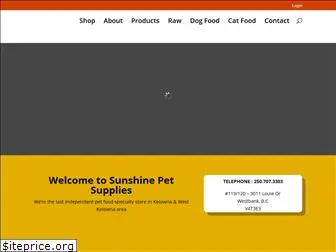 sunshinepetsupplies.ca