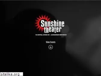 www.sunshinetheaterlive.com