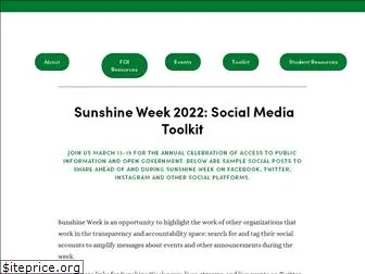 sunshineweek.org