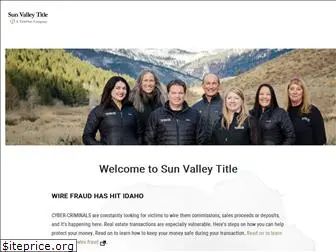 sunvalleytitle.com