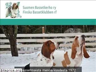 suomenbassetkerho.com