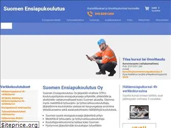 suomenensiapukoulutus.fi