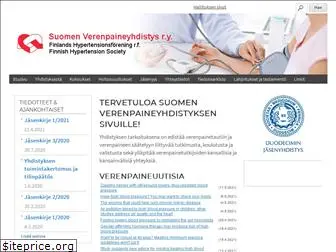 suomenverenpaineyhdistys.fi