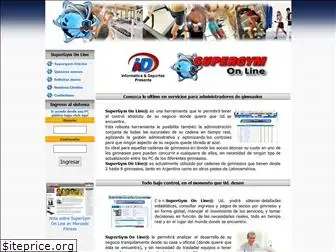 supergimnasios.com.ar