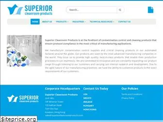 superiorcleanroomproducts.com