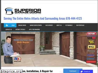 superiorgaragedoorsatlanta.com