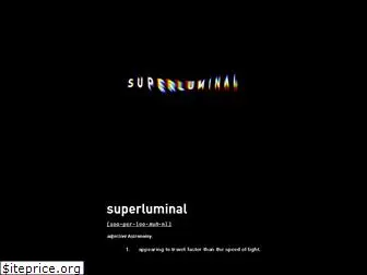 superluminal.pictures
