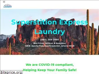 superstitionexpresslaundry.com