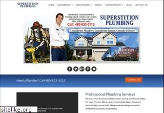superstitionplumbing.com